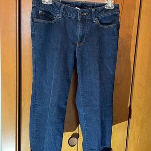 Sonoma Blue Capri Cuffed Jeans